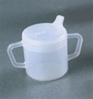 plastic beakers with lids