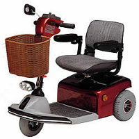 Image of a class 2 three-wheeled scooter