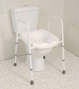 NRS Healthcare Mowbray Toilet Seat & Frame 1