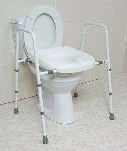 NRS Healthcare Mowbray Toilet Seat & Frame 2