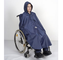 Unlined Wheelchair Poncho 3