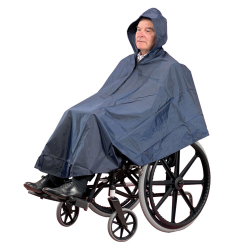 Unlined Wheelchair Poncho 2