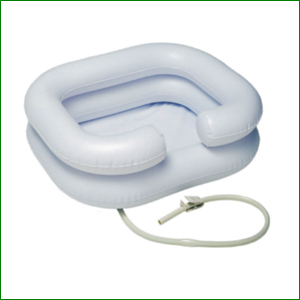 Inflatable Hair Washing Basin With Internal Neck Rest 1