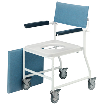 Dual Mobile Shower Chair With 4 Braked Castors 2