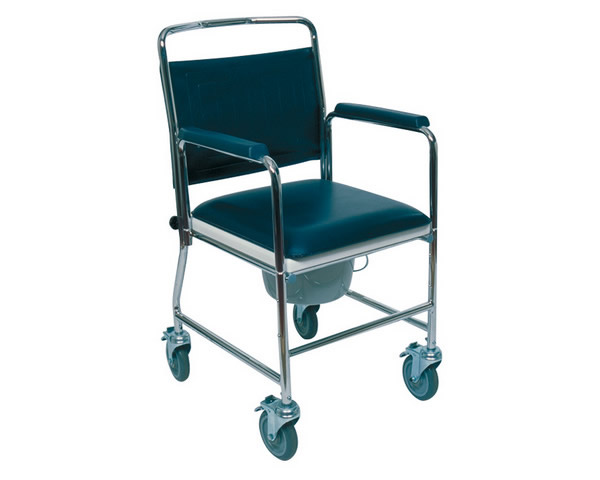 Mobile Commode With Detachable Backrest 4