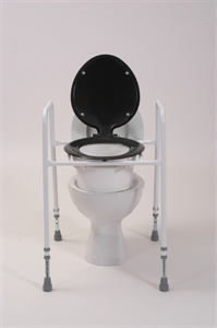 Raised Toilet Seat Frame