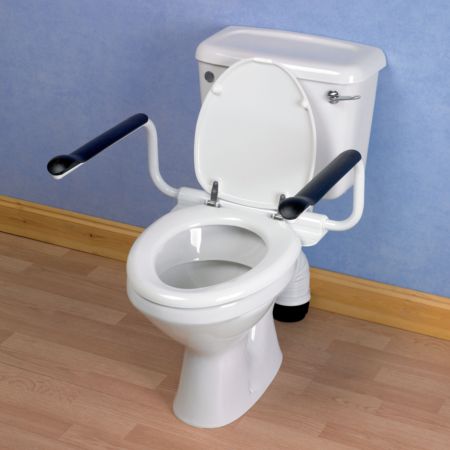 Etac Supporter Toilet Seat With Fixed Arms 1