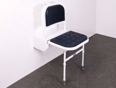 Tip-up Hinged Shower Seat 2