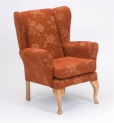 Queen Anne Chair With Webbed Back 1