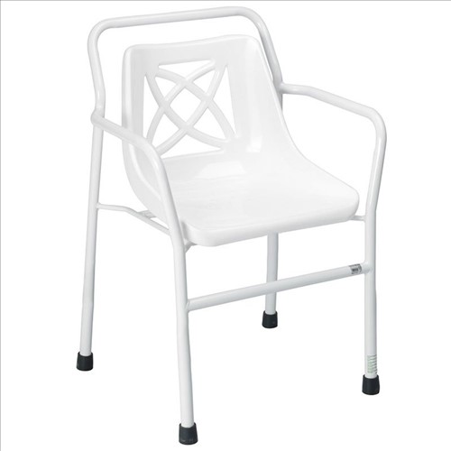 NRS Healthcare Economy Wheeled Shower Chair 1