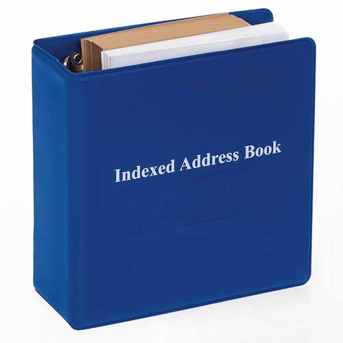 Braille Indexed Address Book 1