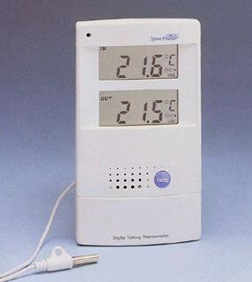 Talking Inside-outside Thermometer