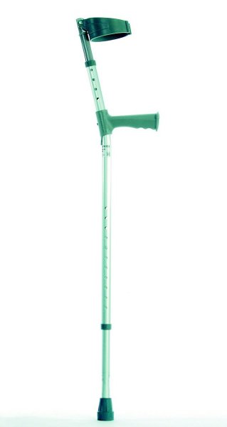 Double Adjustable Elbow Crutches With Plastic Handle