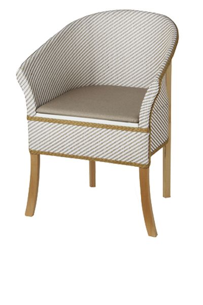 Basket Weave Commode Chair 1