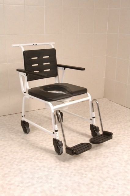 Attendant Controlled Combi Commode Shower Chair