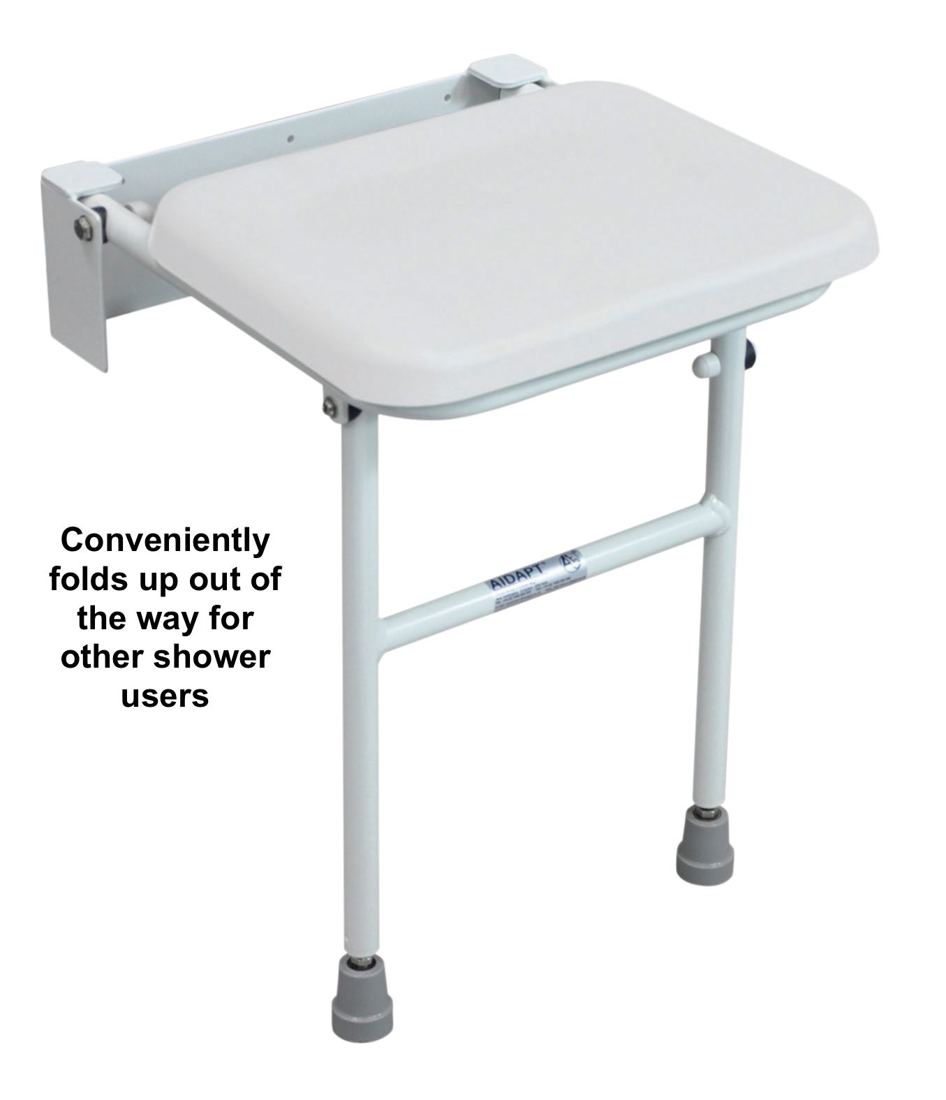 Solo Compact Padded Shower Seat 3