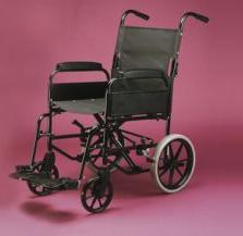 Folding Attendant Propelled Wheelchair