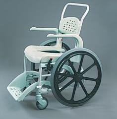 Etac Clean Wheeled Shower Commode Chair 2
