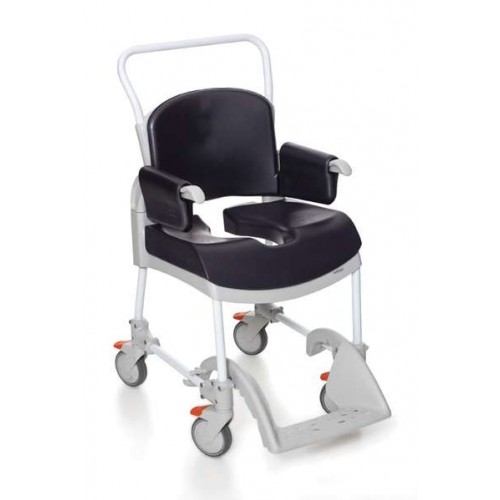 Etac Clean Wheeled Shower Commode Chair 3