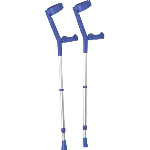 Soft Grip Coloured Crutches
