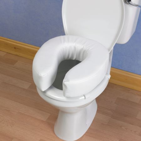 Padded Raised Toilet Seat 2