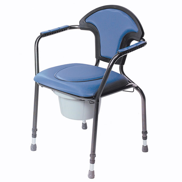 Open Adjustable Commode Chair