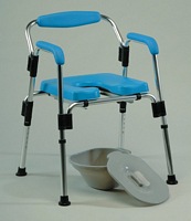 3 In 1 Shower Commode Chair 1