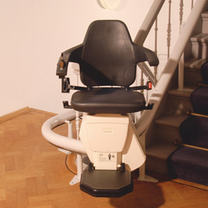 Freecurve Freelift Curved Stairlift