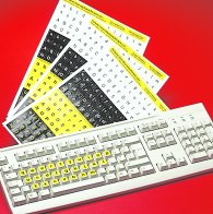 Alphabet Keyboard Stickers 1