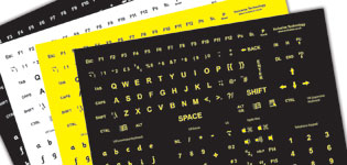 Alphabet Keyboard Stickers 2