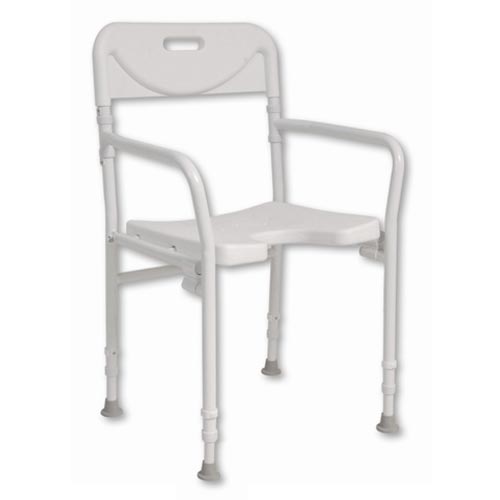 NRS Healthcare Folding Shower Chair 1