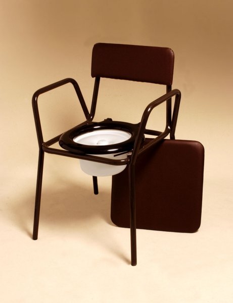 Compact Mobility Commode Chair