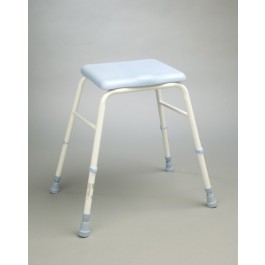 NRS Healthcare PU Moulded Perching Stool (with Arms + Back) 1