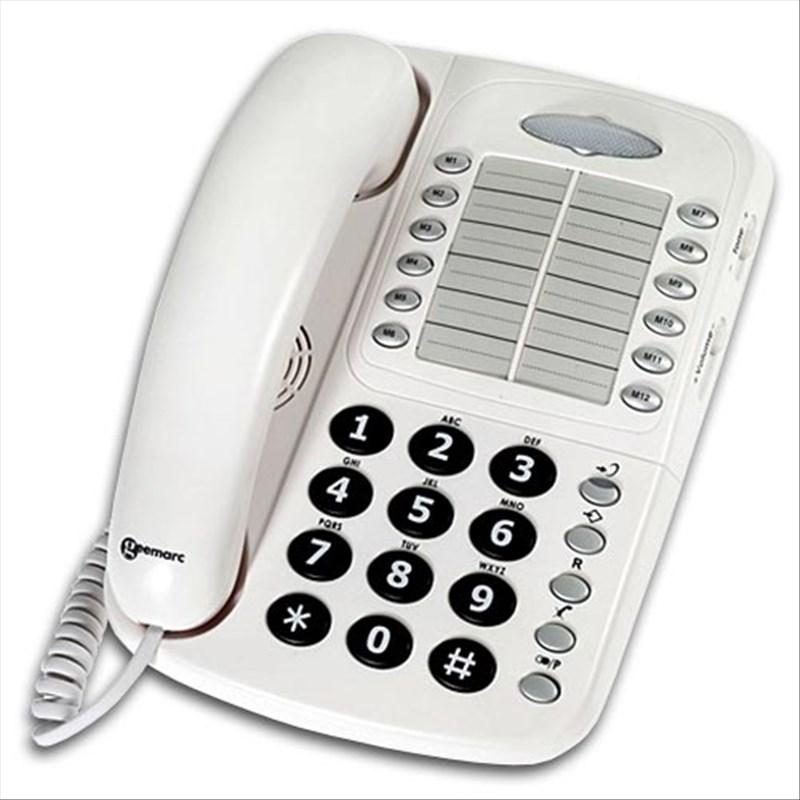 Cl1100 Extra Loud Corded Big Button Amplified Telephone