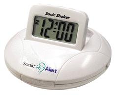 Sonic Go Anywhere Shaker Travel Alarm Clock 1