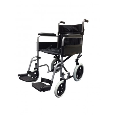 Z-tec Folding Steel Transfer Wheelchair