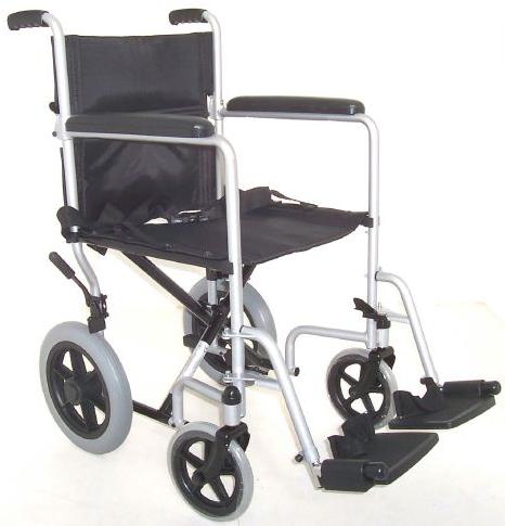 Z-tec Folding Steel Transfer Wheelchair 2