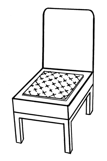 Washable Chair Pad 1