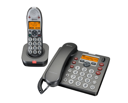 Desk Phone And Cordless Phone