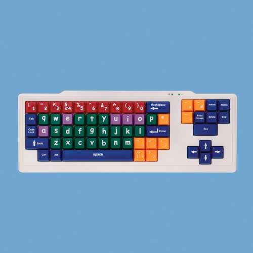 Early Learning Keyboard With Uppercase Black & White Keys