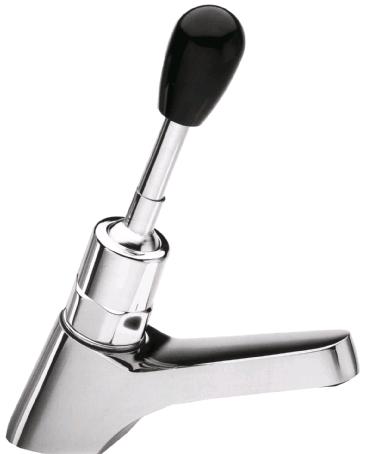 Angled Lever Clinic Tap
