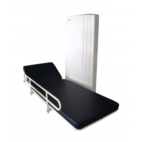 Amber Wall Mounted Powered Variable Height Changing Table 1