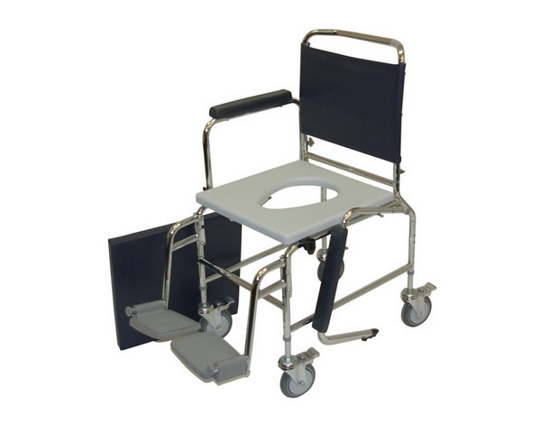 Adjustable Height Mobile Commode
