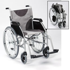 Ultralight Self Propelled Aluminium Wheelchair 1