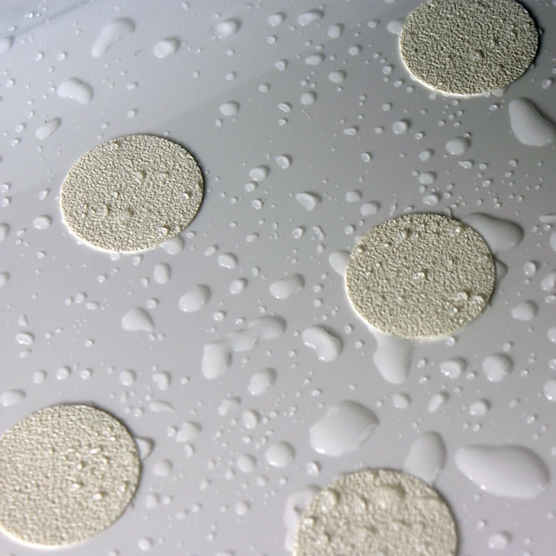Tenura Aqua Safe Anti-slip Shower And Bath Circular Stickers 2