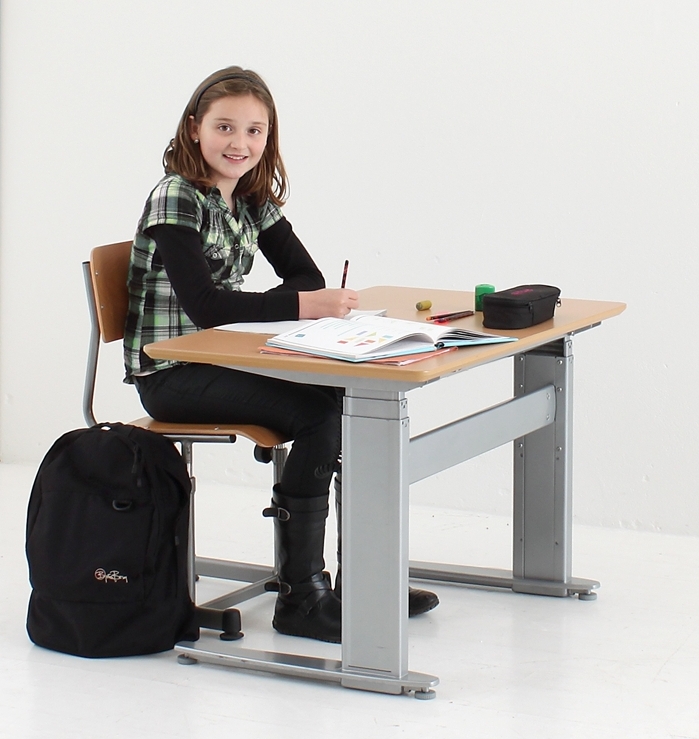 ConSet 50127 Child & Young Adult Rectangular Electric Desk