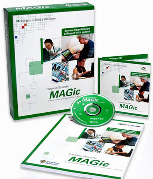 Magic Screen Magnifier And Reader Software With Speech
