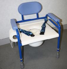 NRS Healthcare Adjustable Paediatric Commode 1