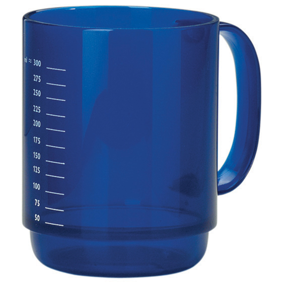 Large Round Handle Mug - BLUE 1