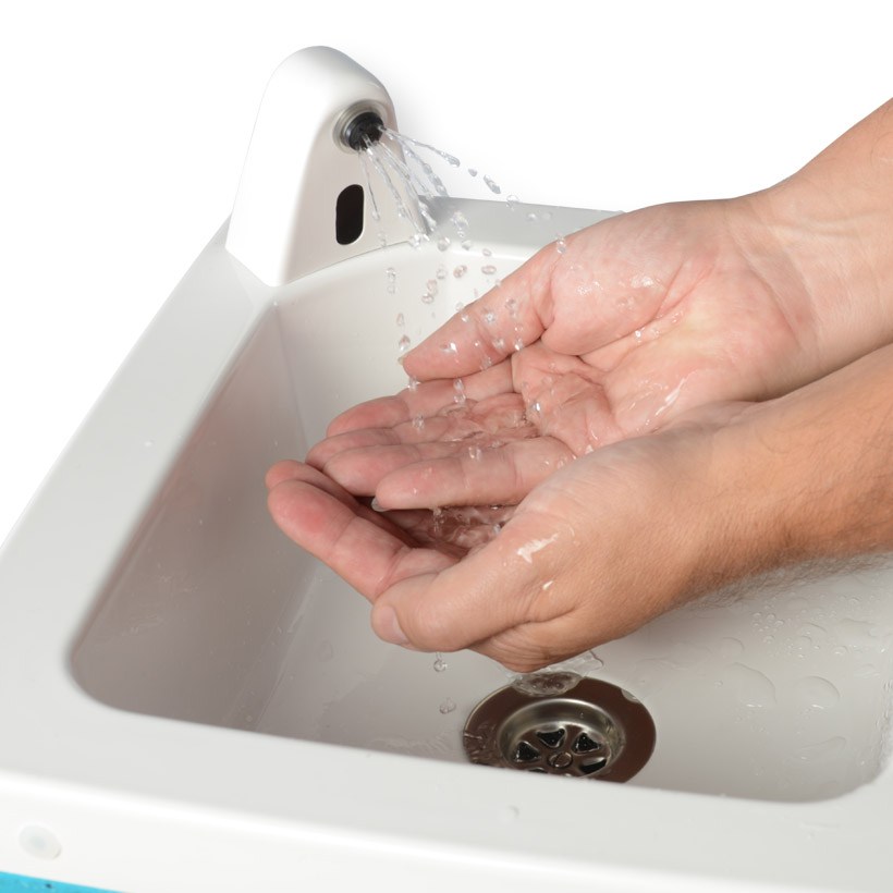 Super Stallette portable handwashing sink 5
